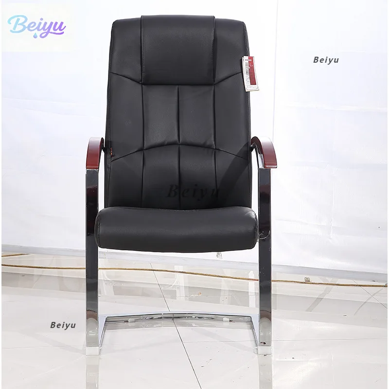 Conference chair Steel frame bow office chair Simple computer chair, chess and card chair, conference table matching chair