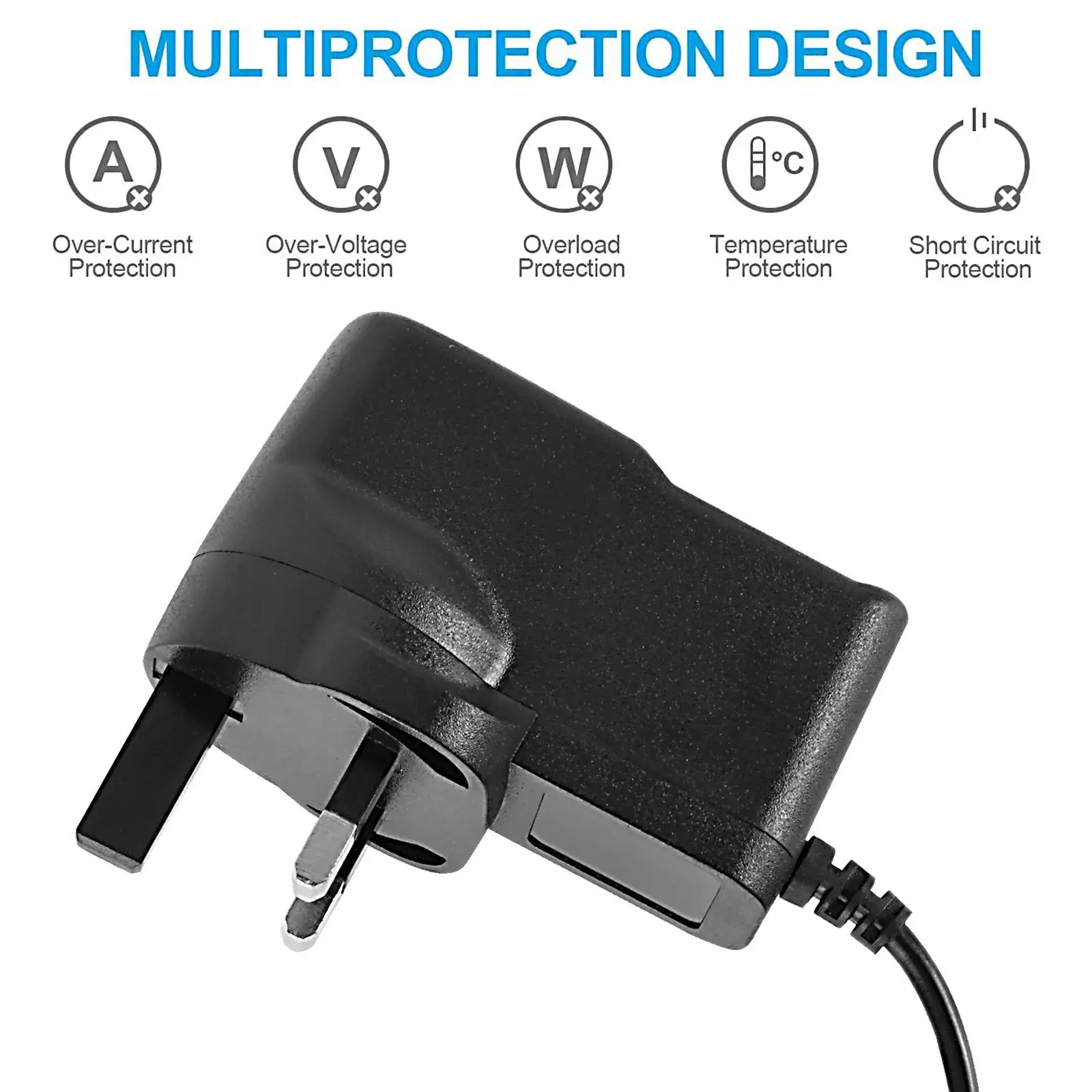 Guitar Effects Pedalboard Power Supply Daisy Chain Cables Adapter for Multi-effect Pedals Electric Guitar Use