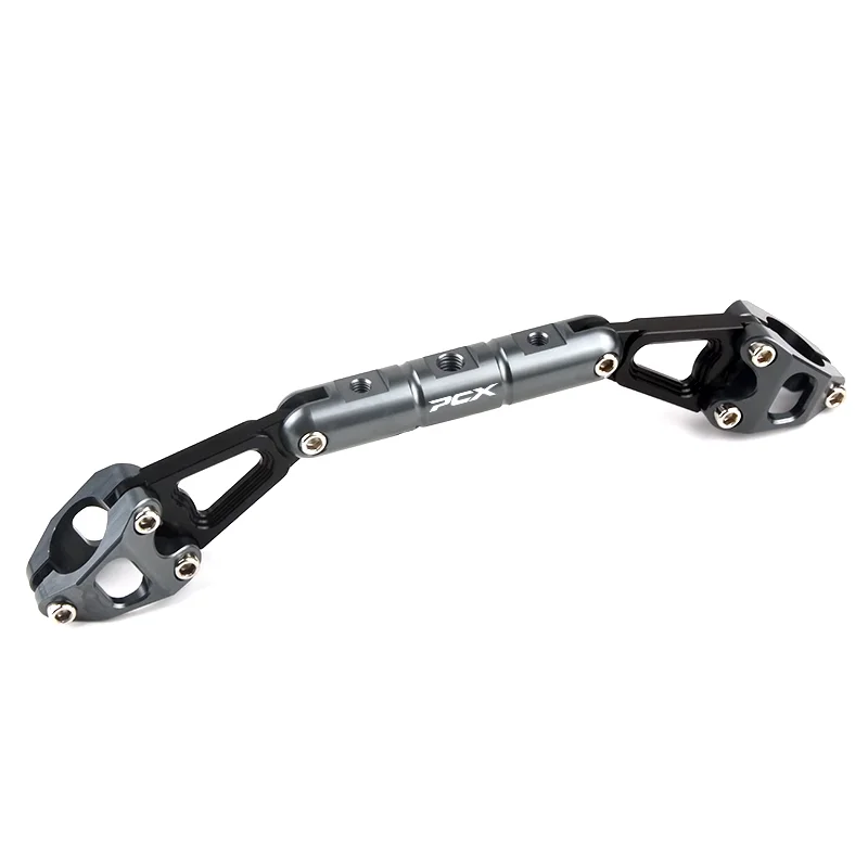 Para HONDA PCX 125 150 160 PCX125 PCX150 PCX160 extensor de manillar de barra transversal de motocicleta soporte de lámpara de luz soporte de teléfono soporte GPS