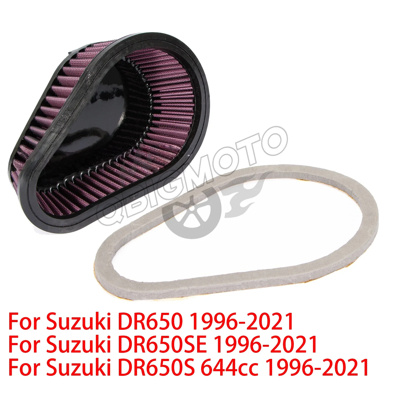 

DR 650 SE 2021, очиститель воздухозаборника мотоцикла, воздушный фильтр для Suzuki DR650 DR650SE DR650S 644c 2000 1999 1998 1997 1996