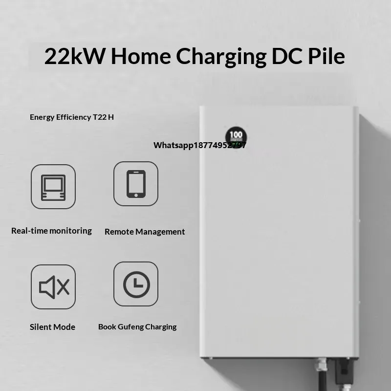 Wattsaving New Energy Electric Vehicle Charging Pile T22/HT22 Model GBT 18487.1-2015 Interface 22kW DC Fast Charge Suitable for
