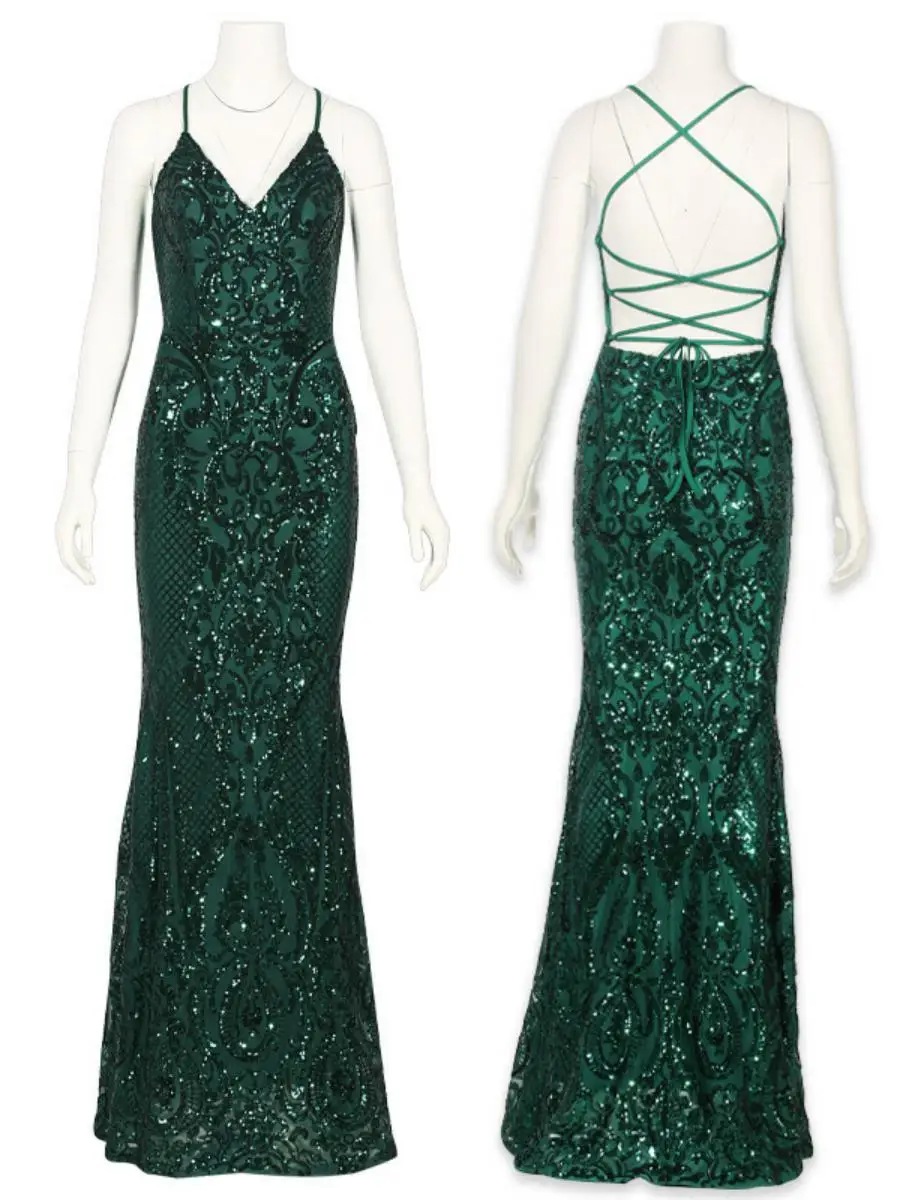 

Sexy Strapl Long Sequin Dr New Hot Women's Wear Sparkling Gown Bal Ele Evening Gown Summer KTV Costume