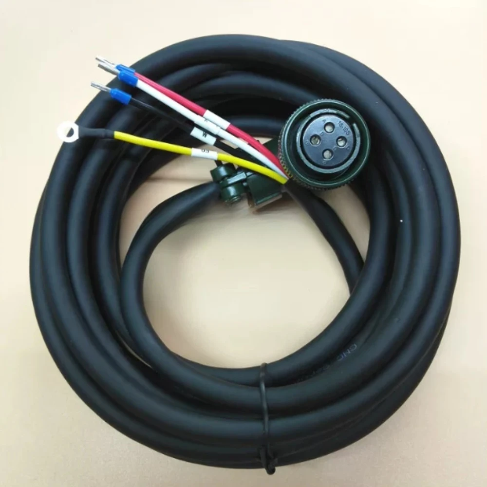 1KW 3.8KW 4 Core High Power Servo Motor Power Cable