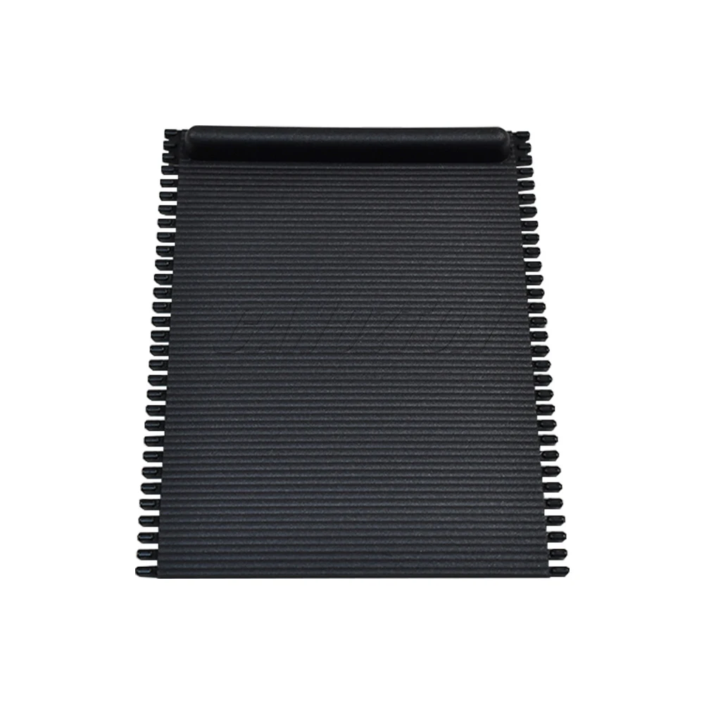 جديد 51168159698 غطاء وحدة التحكم المركزية للسيارة حامل أكواب الماء ستارة سوداء منزلق غطاء أعمى لسيارات BMW E39 5 Series 1995-2003 #3