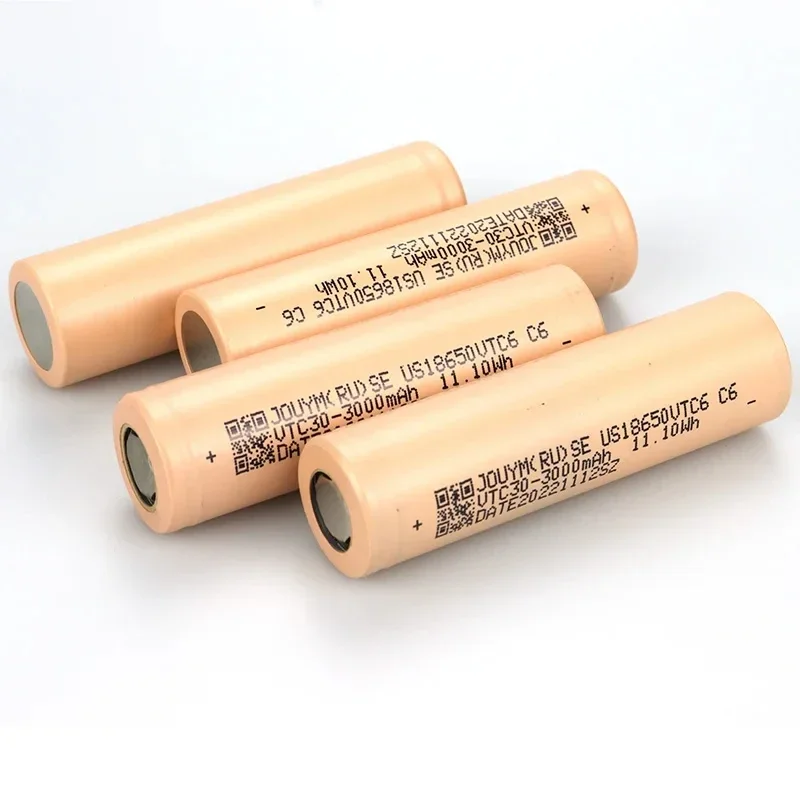 VTC30 18650 Battery 3000mAh 3.7V High Discharge 10C 30A Power High-current for VTC6 Screwdriver Cell