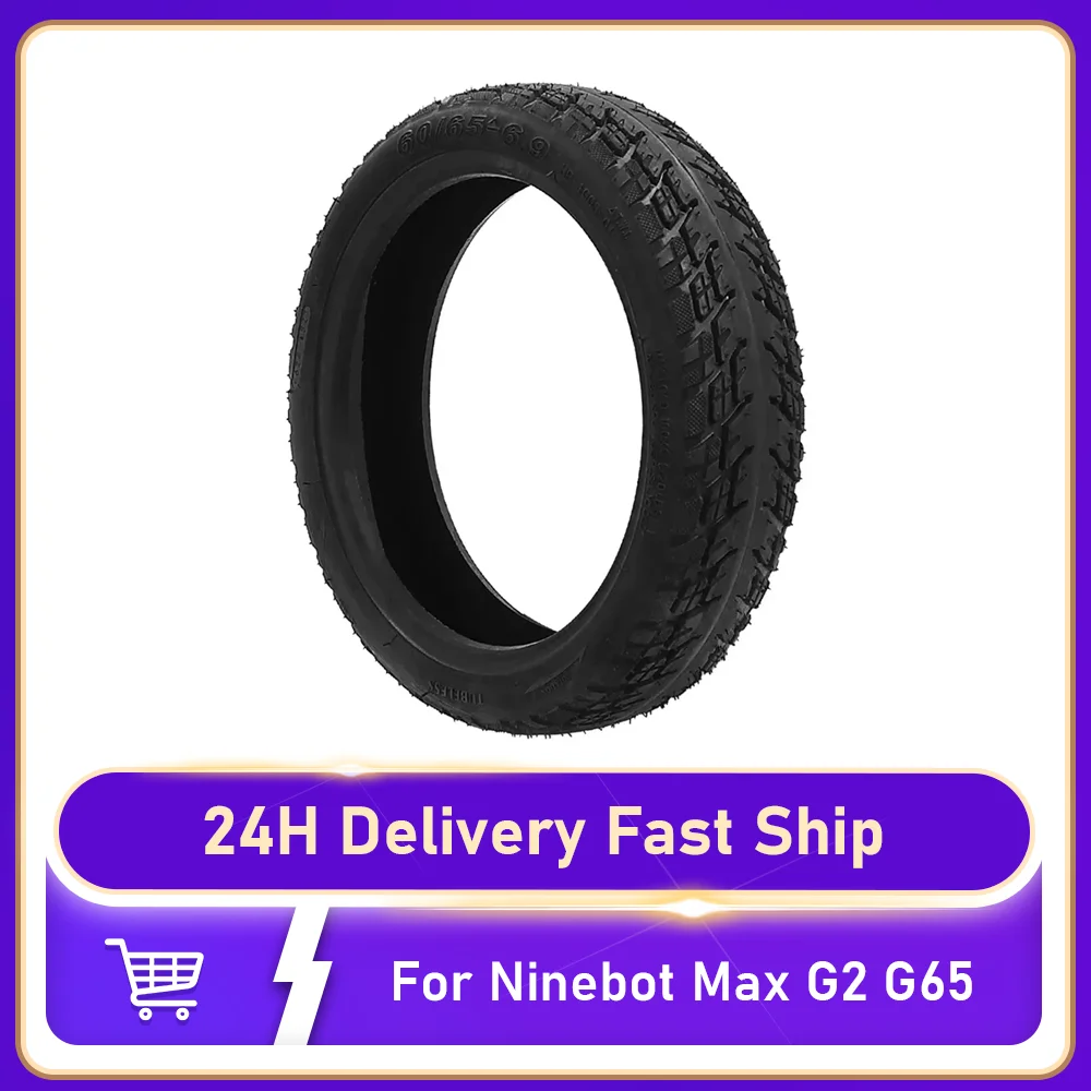 

60 65-6.9 Built-in Self-repair Glue Off-Road Vacuum Self-healing Tires 10inch Tubeless Tyres for Ninebot G2 Electric Scooter G65