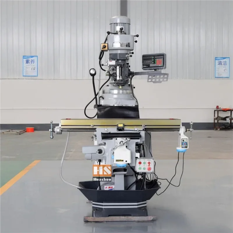 X6325 Turret Milling Machine Vertical Milling Machines For Metal Processing Manual Milling Machine Free shipping