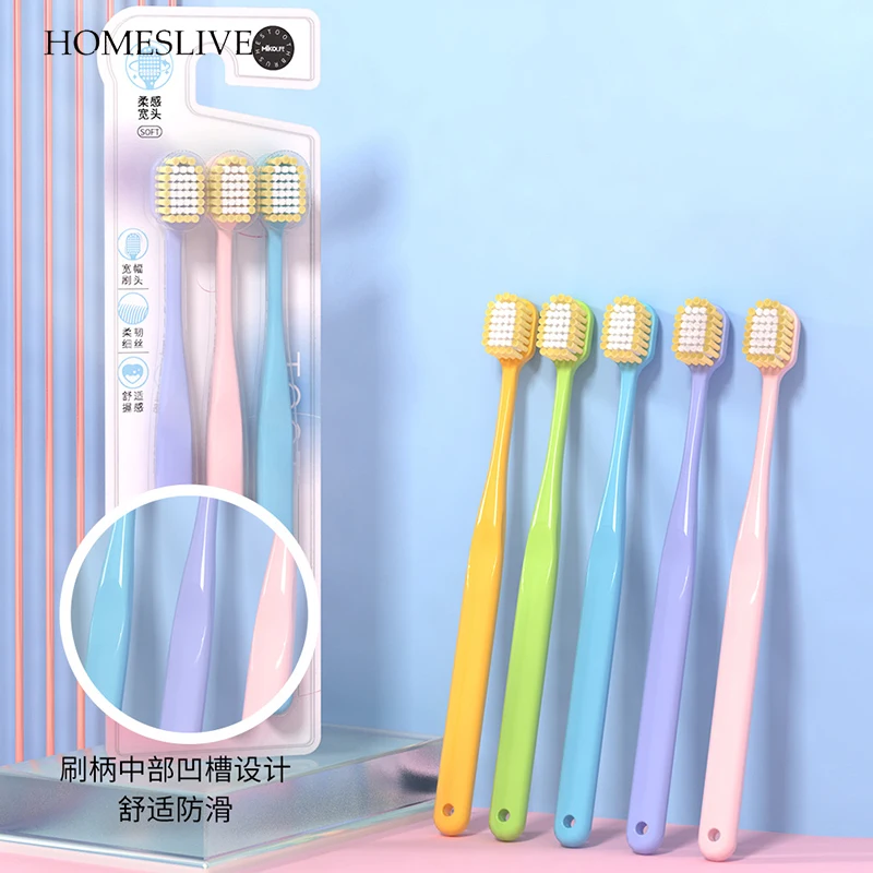 

HOMESLIVE 9PCS Toothbrush Dental Beauty Health Accessories For Teeth Whitening Instrument Tongue Scraper Free Shipping Products