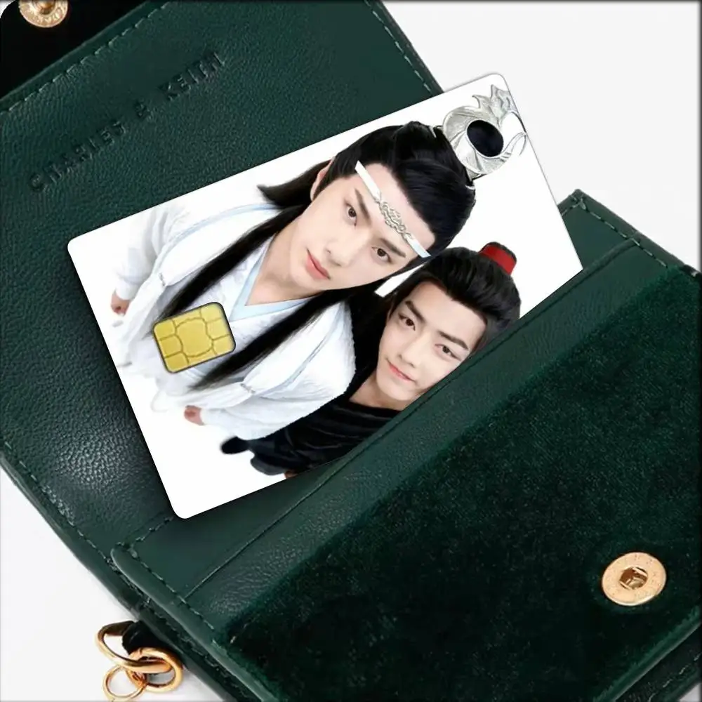 The Untamed Wang Yibo Xiao Zhan Waterproof Film Skin Cover Credit Card Stickers Debit Front Bank Bus