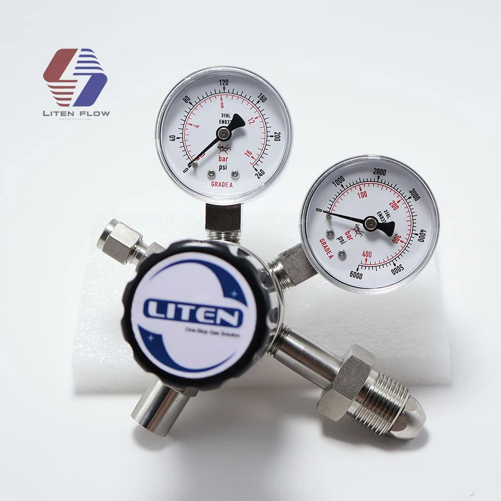 

Medical Oxygen O2 Air Regulator Gas Valve For Equipped With A Medical CGA-540 Or CGA-870 Cylinder Adapter