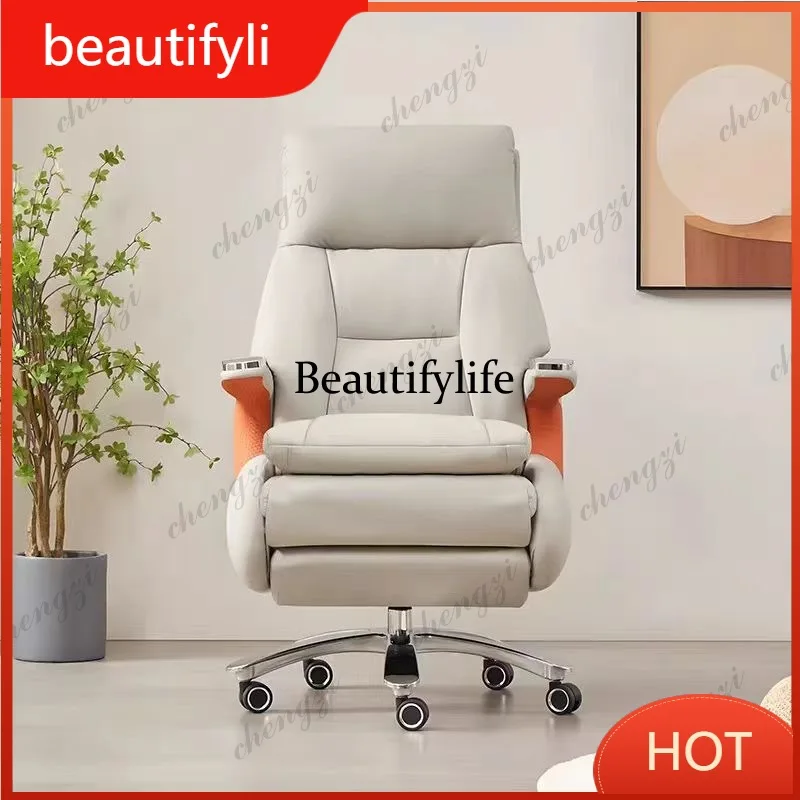 

A139 Adjustable Gray Office Chair Upgrade Nordic Modern Designer Oversized Office Chairs Comfortable Silla De Escritorio Furnitu