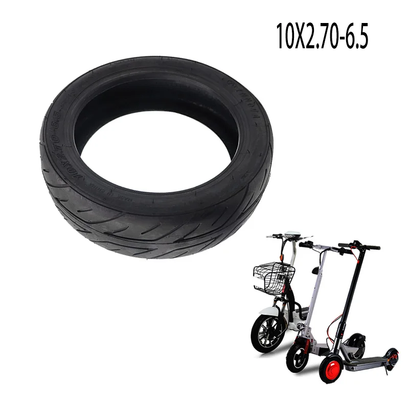 Hot sale NEW 10 inch vacuum tire 10x2.70-6.5 tubeless tire wear-resistant suitable for electric scooter balance bike accessories