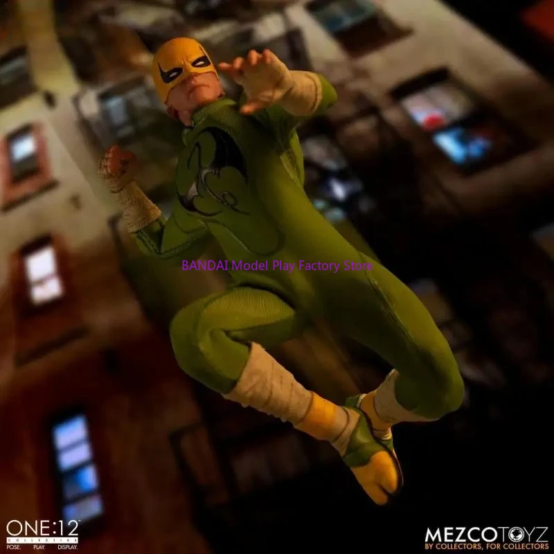 

In Stock Special Offer in Stock Original Mezco ONE:12 Iron Fist Anime Action Collection Figures Model Toys Gifts for Kids