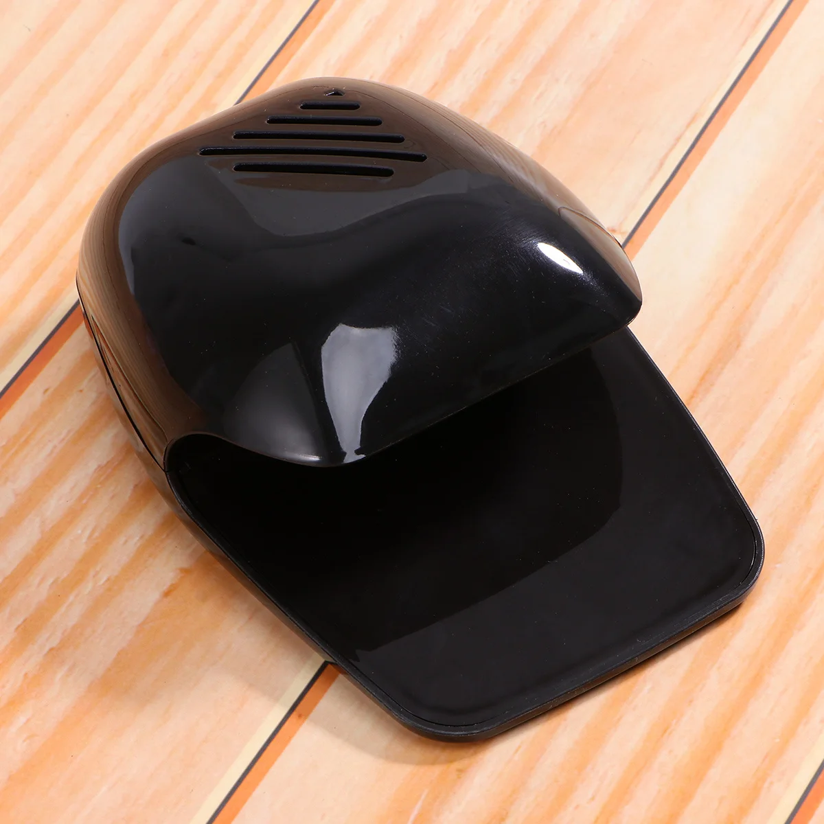 مجفف مروحة أظافر صغير يعمل باللمس، تشغيل/إيقاف تلقائي لتدفق هواء قوي لفن الأظافر بدرجة صالون التجفيف السريع