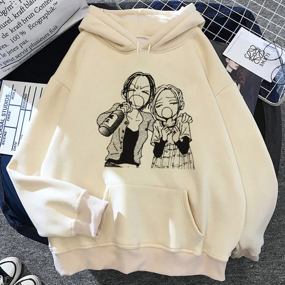 Nana hoodie soft fabric comfortable patterned trendy winter pattern female tracksuits pullover Y2K designer winter patterned