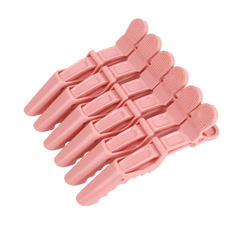 6PCS Alligator Haar Clips Kappers Klemmen Klauwen Sectie Clip Kapper Krokodil Haarspeld Salon Styling Tools Haaraccessoires