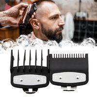 1Set For Wahl Hair Clipper Guide Comb Cutting Limit Combs 2pcs Set Standard Guards Attach Parts Electric Clippers Accessories