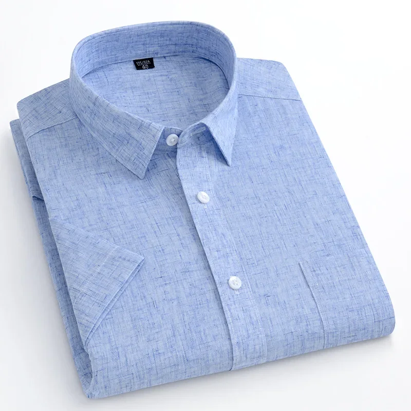 Custom Suit Shirts for Men in Summer Casual Short-sleeved Shirts