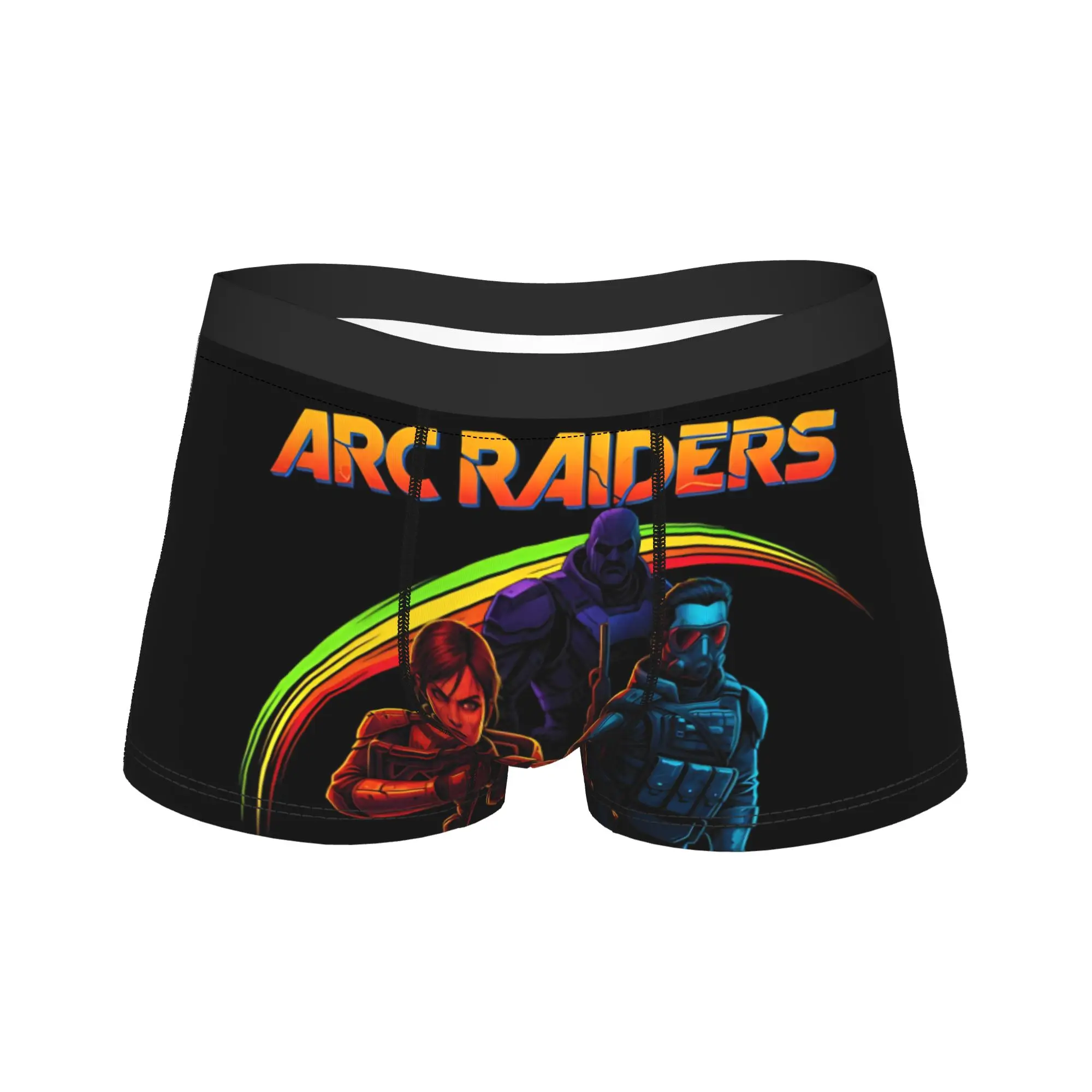 

Трусы-боксеры Arc Raiders Game, нижнее белье с карманом, дизайнерские шорты высокого качества, забавные мужские трусы, большие размеры 2XL