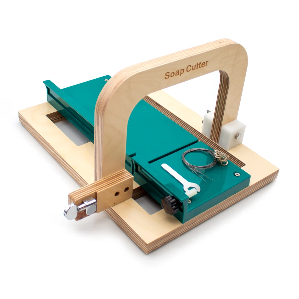 

DIY Handmade Soap Cutter Soap Steel Wire Cutting Machine 31.5x31.5x12CM Soap Precise Positioning Dispenser Acrylic Workbench