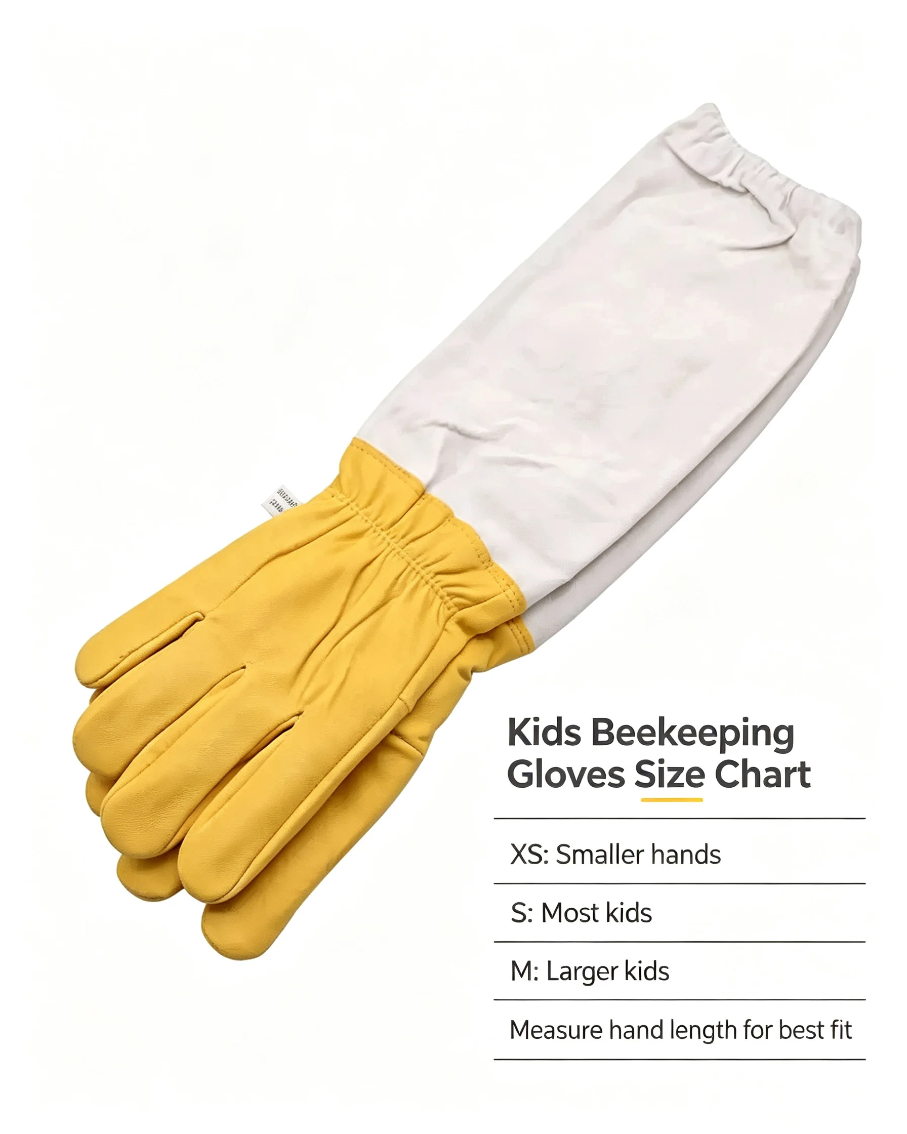 XS/S/M Beekeeper Gloves Protective Sleeves Ventilated Professional Anti Bee for Apiculture Beekeeper Prevent Beehive Tools