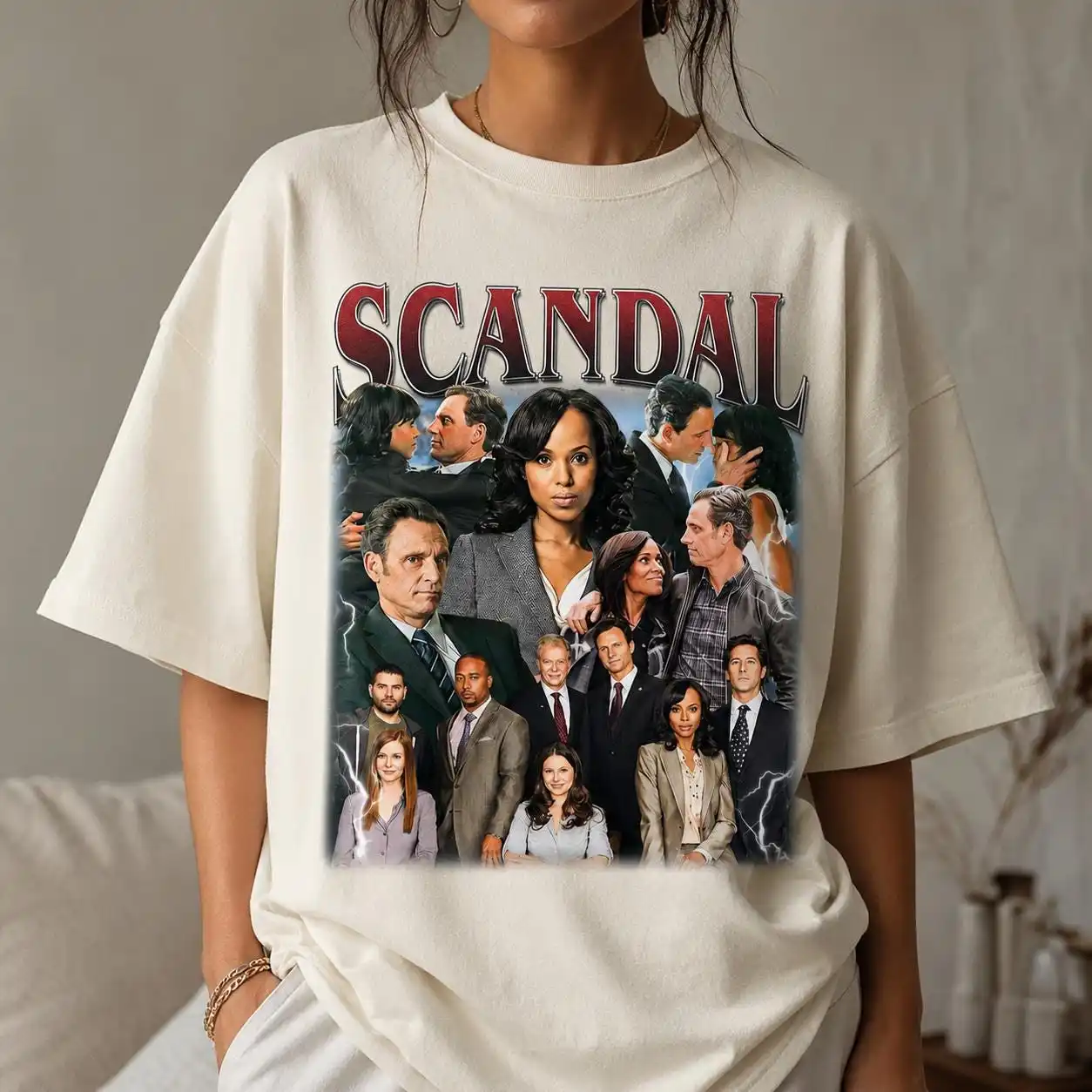 Scandal TV Show 2012 Graphic Tee: Olivia Pope Inspired Unisex T-Shirt Unisex Tee T-shirt Gift