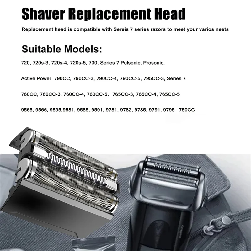 Сменное лезвие для бритвы 70B 70S для бритв Braun Series 7, 720, 720S-3, 720S-4, 720S-5 720, 730, 9565, 9566_A66K
