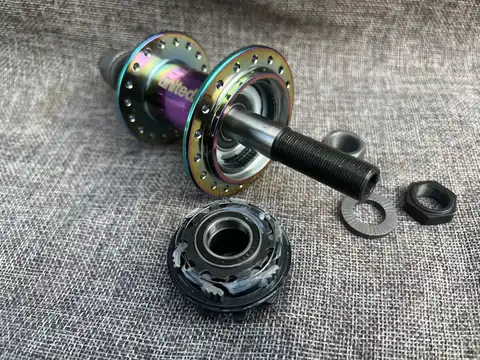 Beskardi BMX-nav 100/110mm fram 100 fälgbroms bak 6 bultar skiva 16 växlar freestyle-navkropp AL7075 36 hål för BMX-cykel 10 best sales BMX-nav - №7