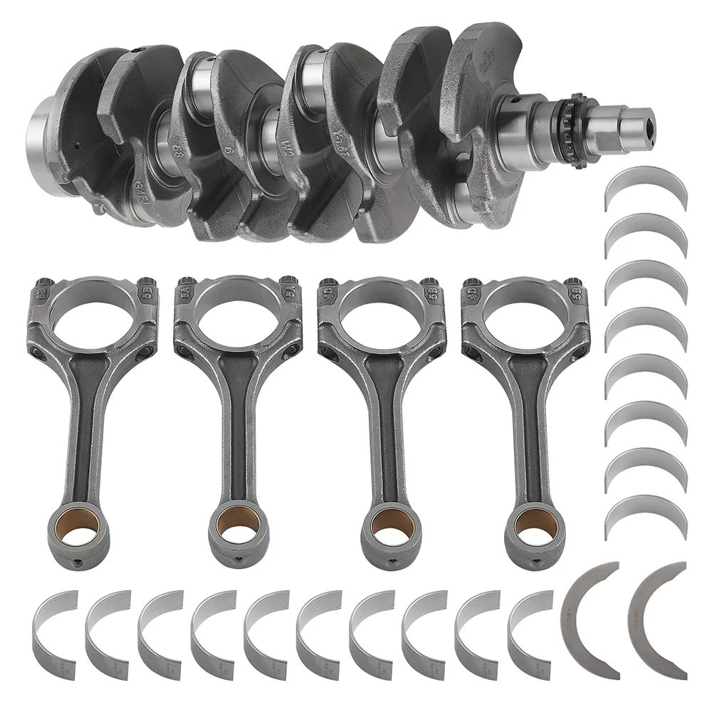 G4FJ Crankshaft Connecting Rod & Bearing Set For Hyundai Tucson Kia Sportage 1.6L Turbo GDI G4FJ  2016–2021