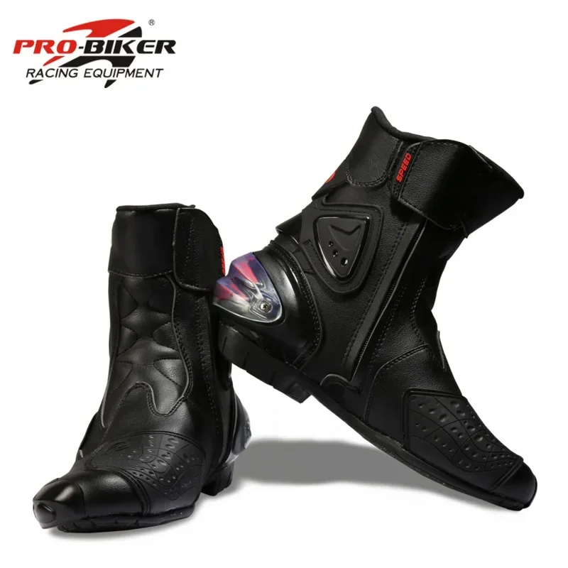 Riding Tribe Men's Women's Motorcycle Racing Boots Protective Gear Anticollision Anti-skid Shifter Shoes Motorcycles Accessories