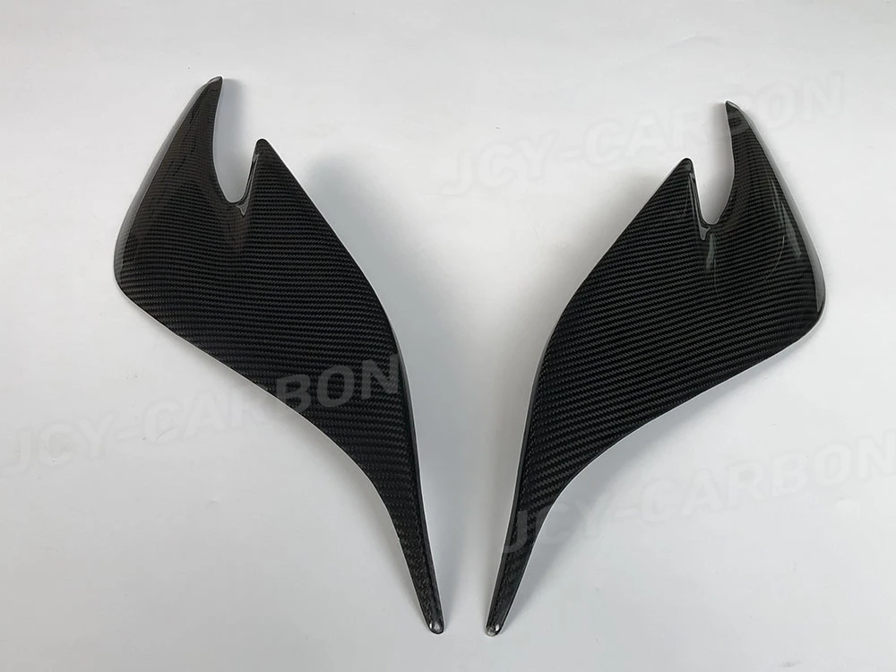 Carbon Fiber Car Front Eyelid Bumper Lamp Eyebrow Trims For Toyota Prius ZW30 JDM 2012-2015 Eyebrow Cover Decoration view 4