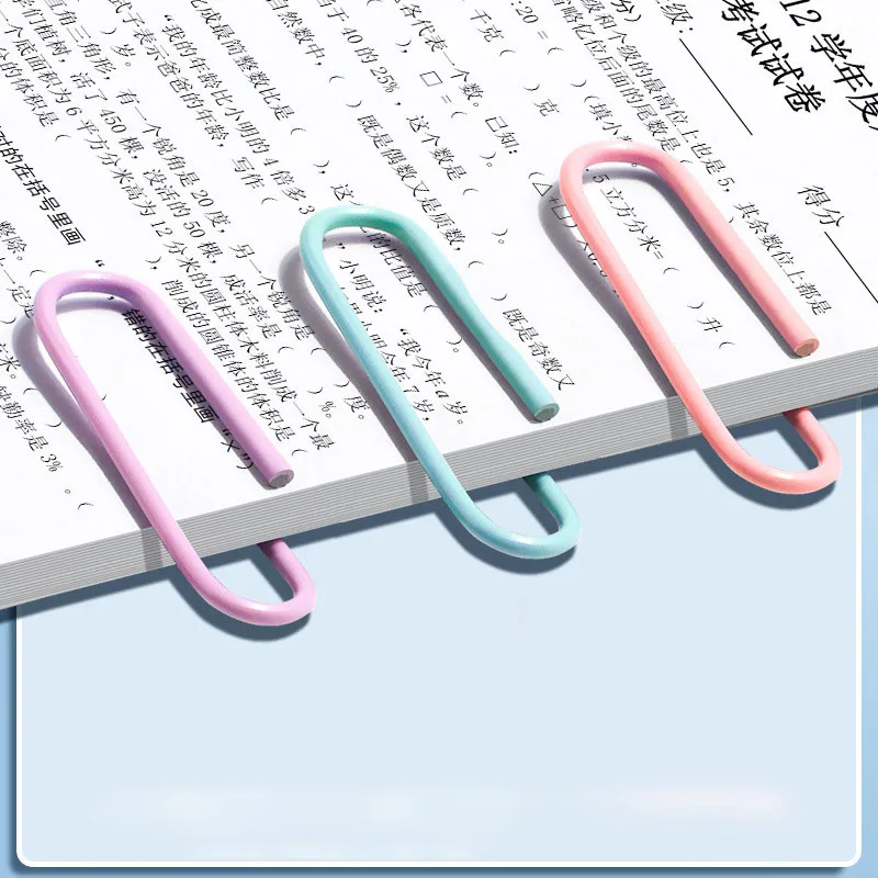 320 stuks kleur paperclips kantoorbenodigdheden paperclip grote bestand bladwijzer paperclip organisator briefpapier roestvrij staal