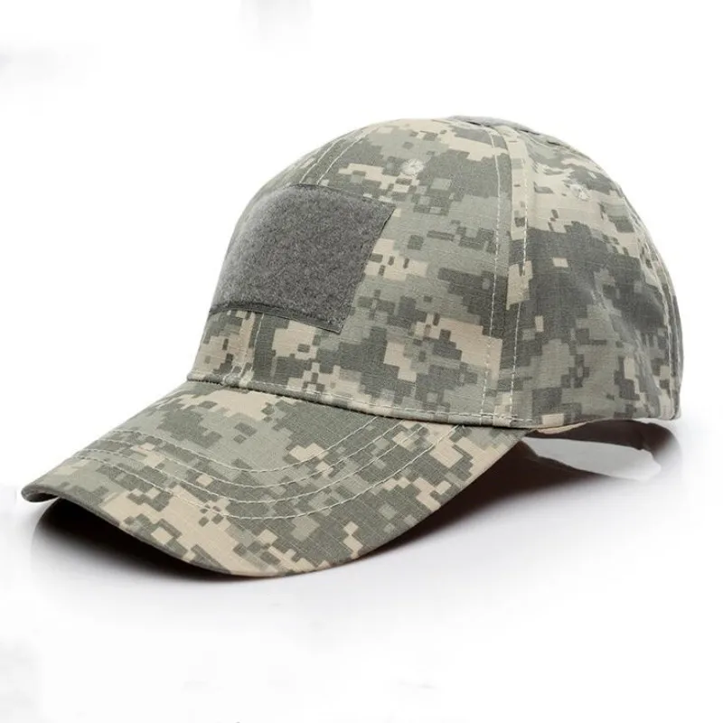 Esporte ao ar livre snap back caps camuflagem chapéu safari acampamento tático militar do exército caça caps para homens adulto roupas de caça