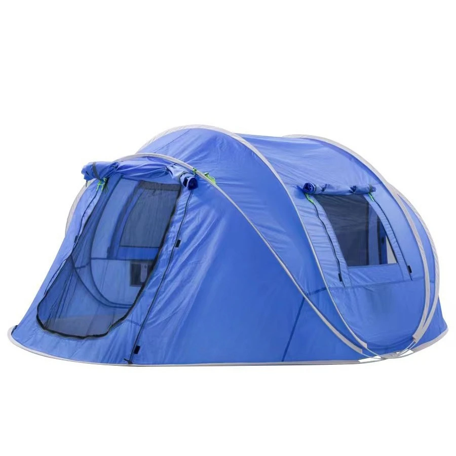 Outdoor new 5-8-person quick-opening fully automatic portable folding rain-proof and sun-proof camping clothes