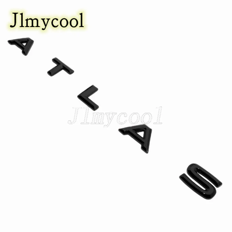 18-24 لسيارة VW Atlas الخلفية غطاء فتحة الباب الخلفي حرف Nmaeplate شارة شعار كروم #2