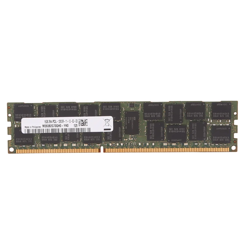 

DDR3 16GB 1600Mhz RECC Ram PC3-12800 Memory 240Pin 2RX4 1.35V REG ECC RAM Memory for X79 X58 Motherboard