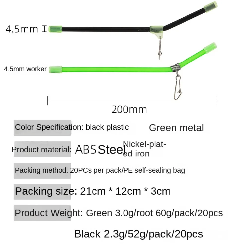 20 قطعة مكافحة لف مكافحة تشابك بوم الصيد أداة المغذية ربط تبختر الصيد معالجة مع يدور ثقالة المفاجئة الصيد