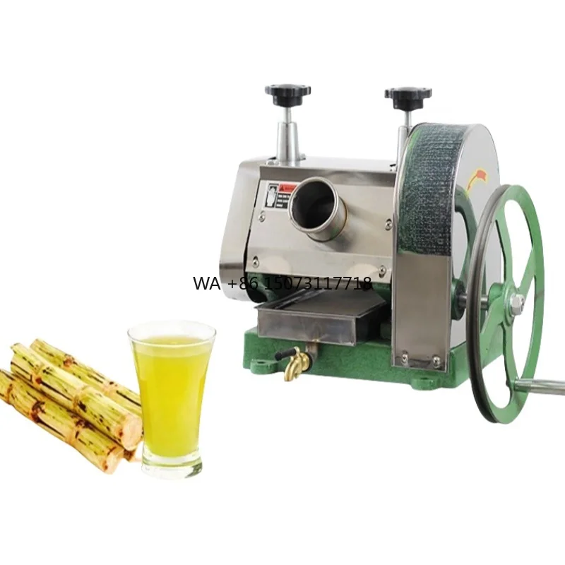 

Commercial Automatic Stainless Steel Slag Juice Separator Hand Sugar Cane Juicer Press Machine Used for Food Industry
