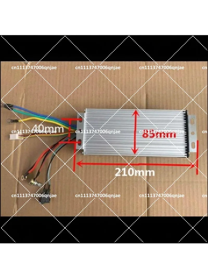 

DC12V-24V Brushless Motor Controller, Three-Phase DC Regulator Speed Driver for High Power Motor 800W 40A 210x85x45mm