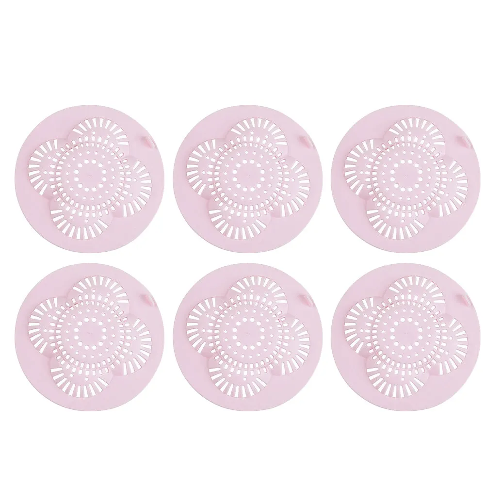 

Набор из 6 заглушек для слива в полу, предотвращающих засоры, для раковин с диаметром отверстия менее 10 см, фильтр для волос для кухонных моек и ванных комнат