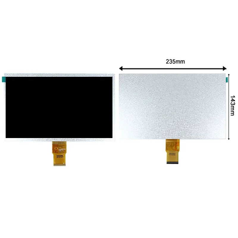 T10150UX-V01 tela LCD TFT de 10,1 polegadas interface RGB driver EK79001 IC