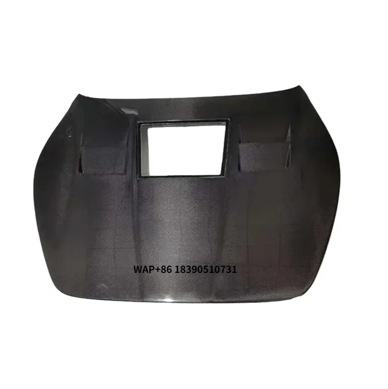 

Carbon Fiber Fibre Front Engine Clear Bonnet Hood Fit for GT GTS 2013-2015