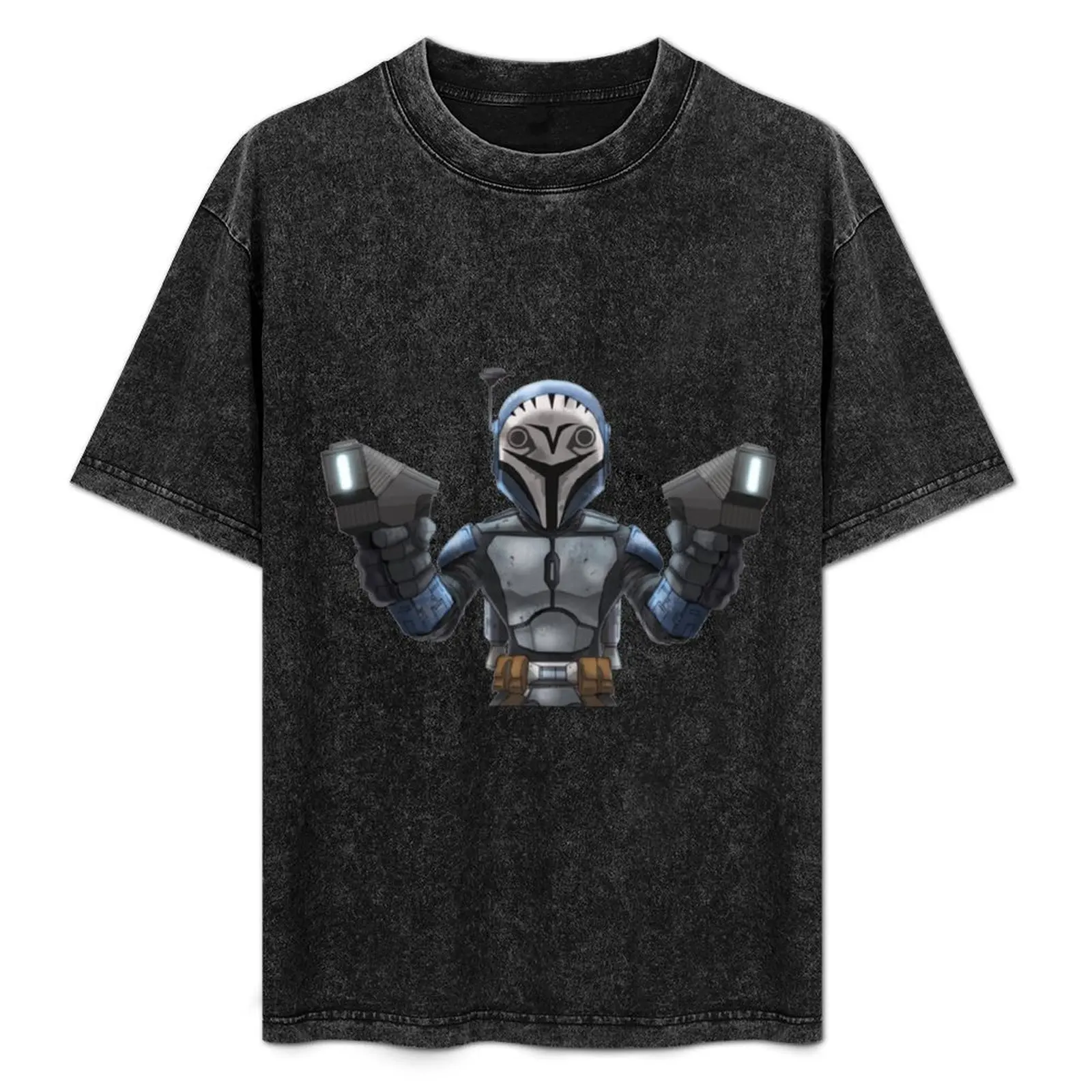 Bokatan Bo Katan T-Shirt Short sleeve tee street wear custom shirt anime clothes mens clothes