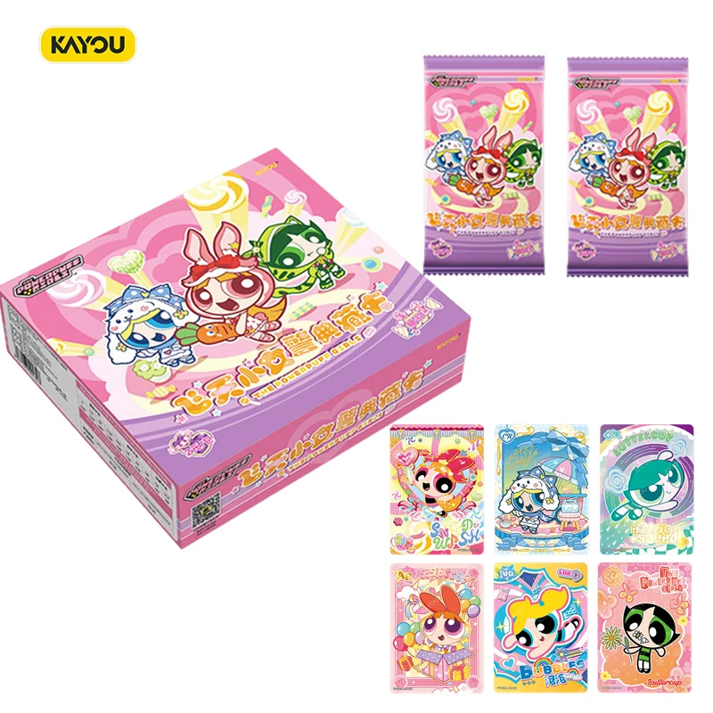 Vintage Collectible Cards - การ์ดสะสมแท้ 100% KAYOU The Powerpuff Girls
