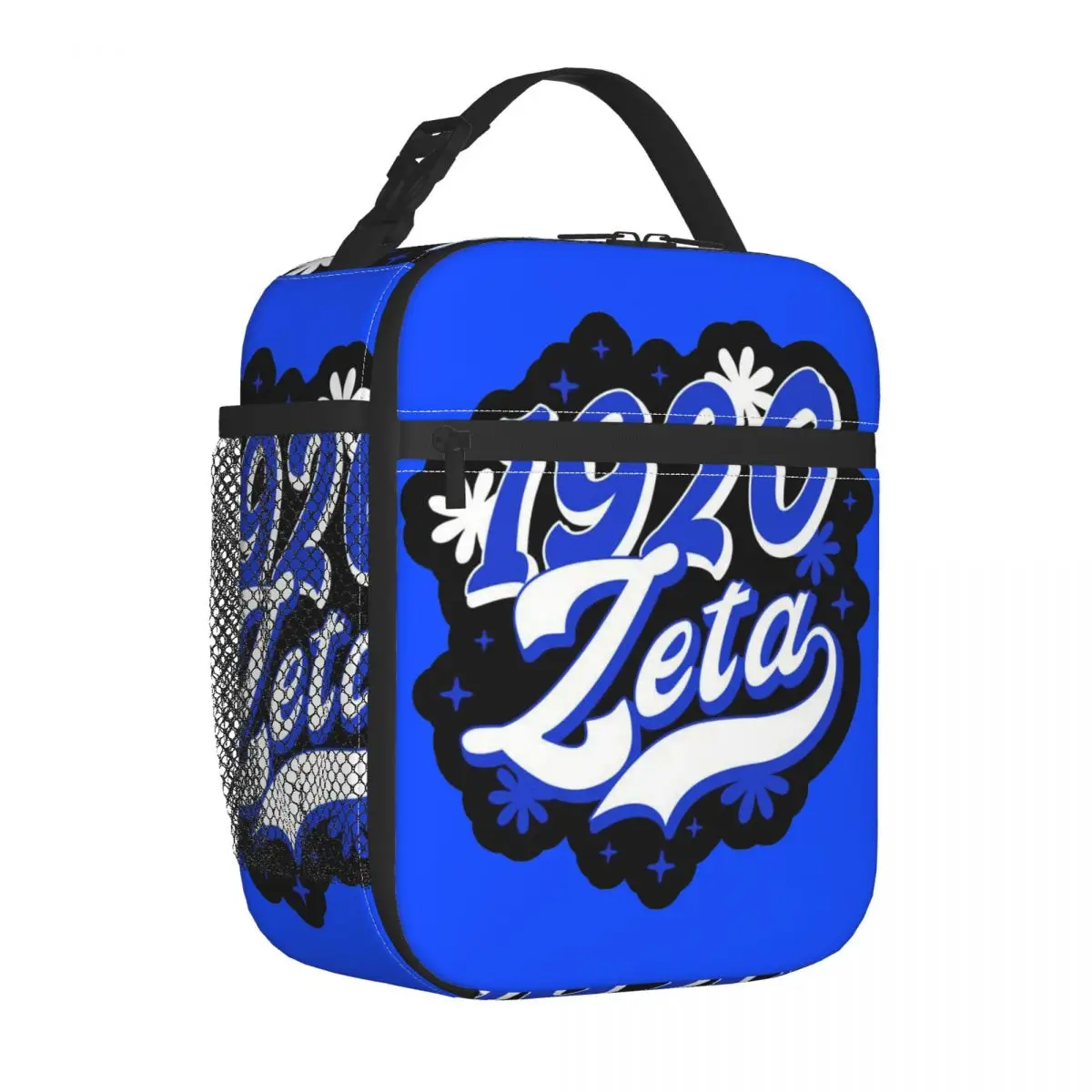 مخصص زيتا فاي بيتا نادي نسائي شعار معزول أكياس الغداء للعمل مدرسة الغذاء المحمولة برودة الحرارية بينتو صندوق النساء الأطفال #2