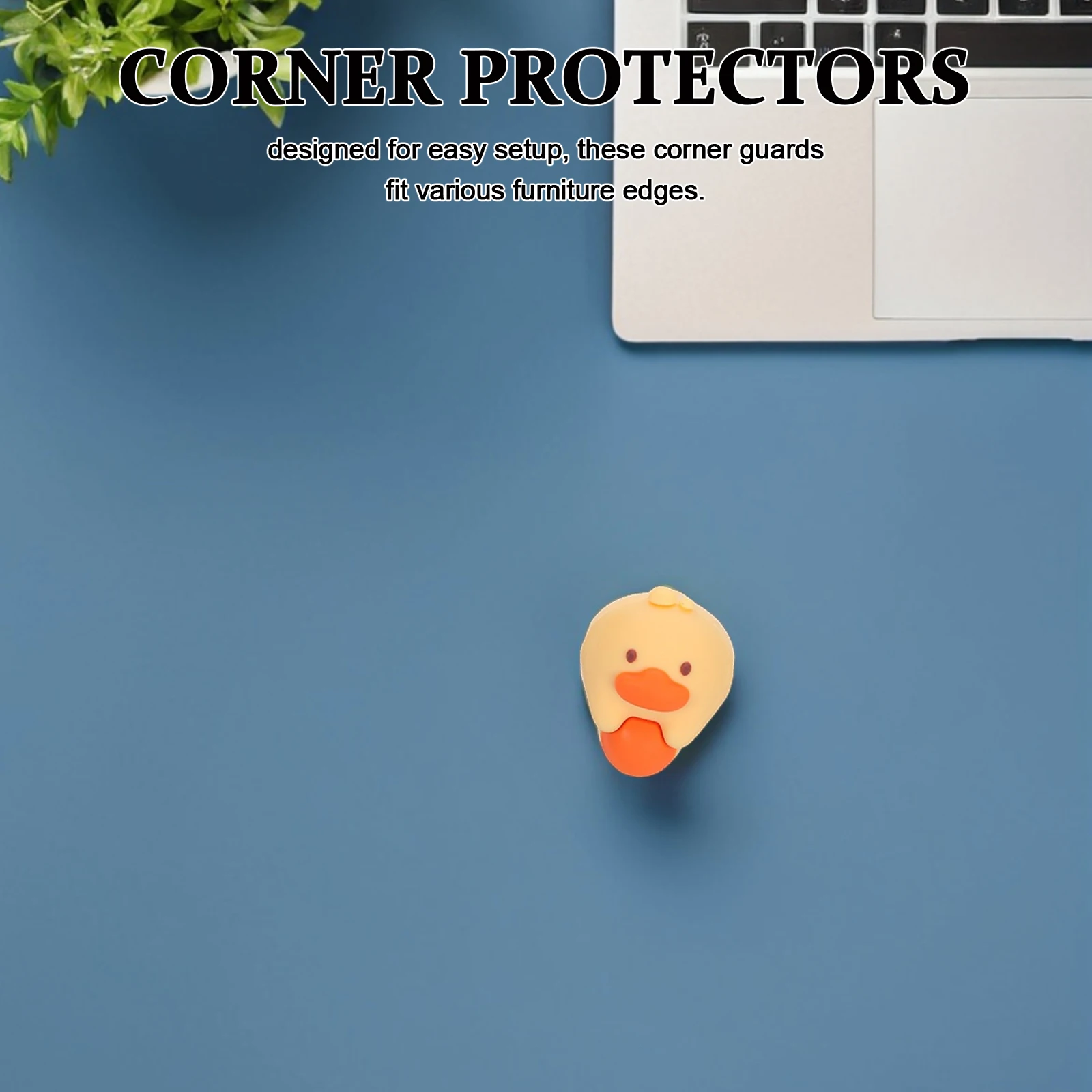 

10pcs Anti-Collision Corner Guard Duck Cartoon Edge Protector For Baby Safety Table Corner Bumpers Soft Proofing Covers