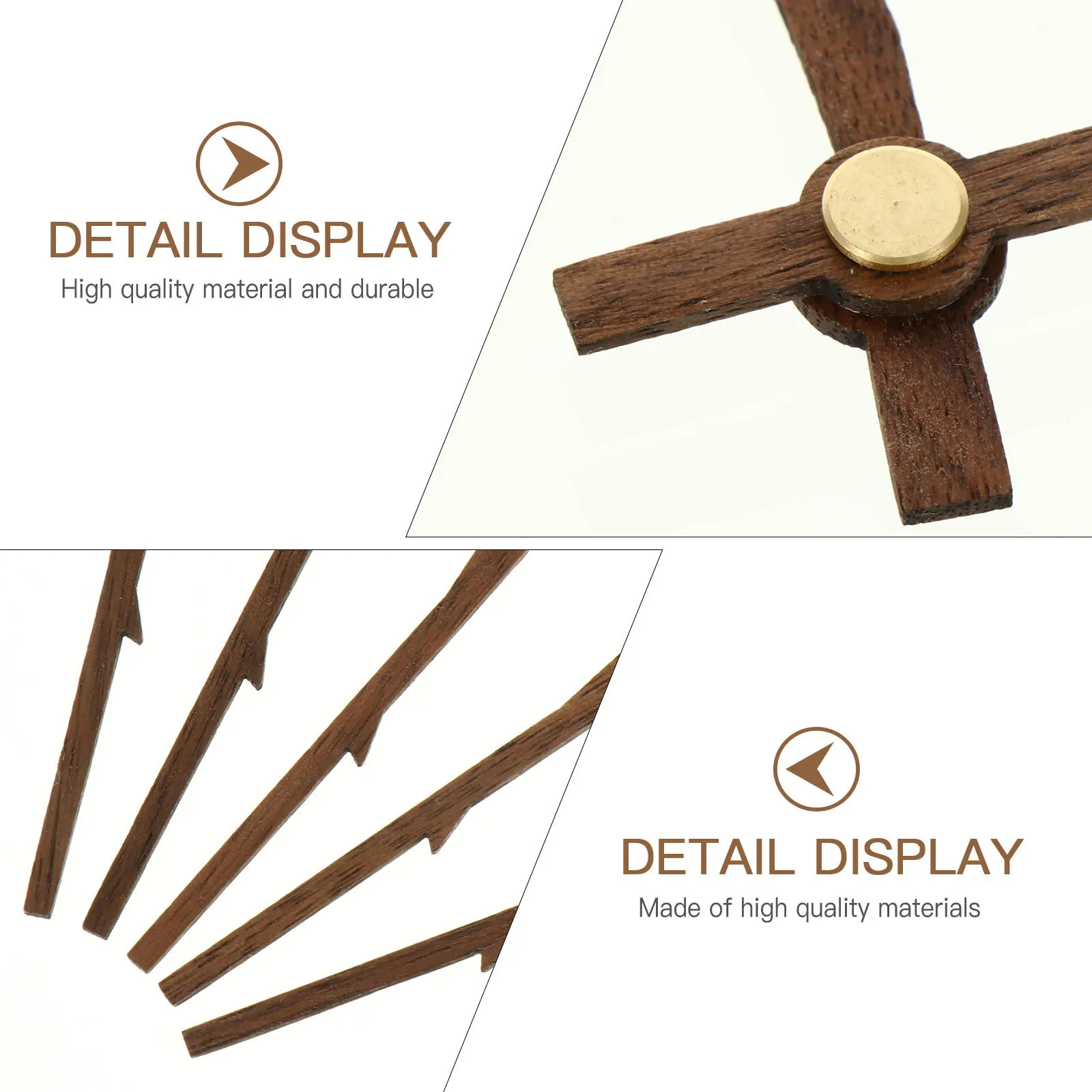 

5 set Pointer Diy Hands Set Durable Mute Needle For Home Clock Parts Craft Wall Clock Repair Home Decor Supplies