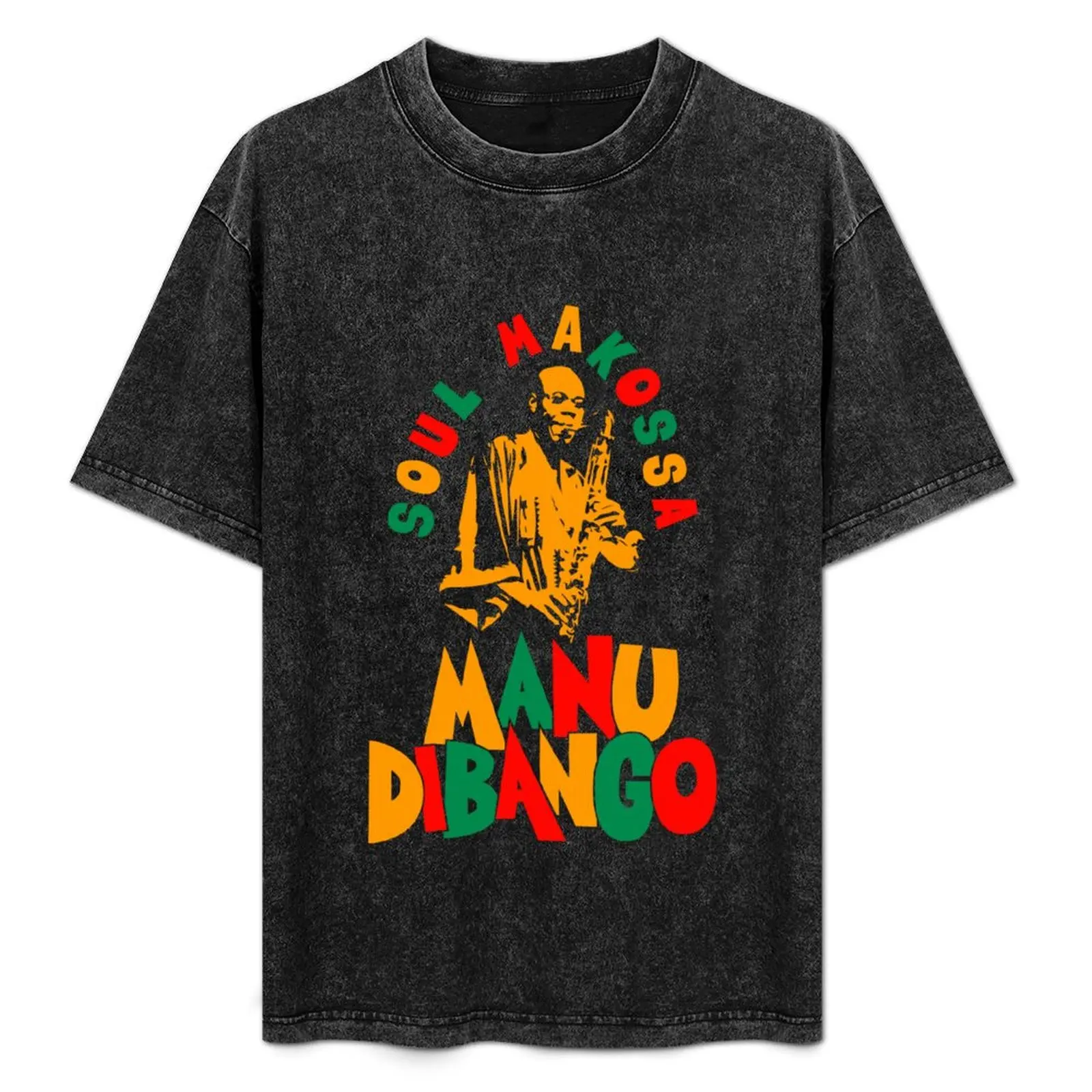 

Manu Dibango - Soul Makossa: Funk Icon Tribute Design for T-Shirt Comfortable Work Wear Tee