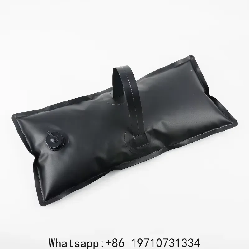 for Roller Banner Stand Heavy Duty PVC Water Bag Weight with Clip Mesh Handle Outdoor Stability Base Counterweight Portable