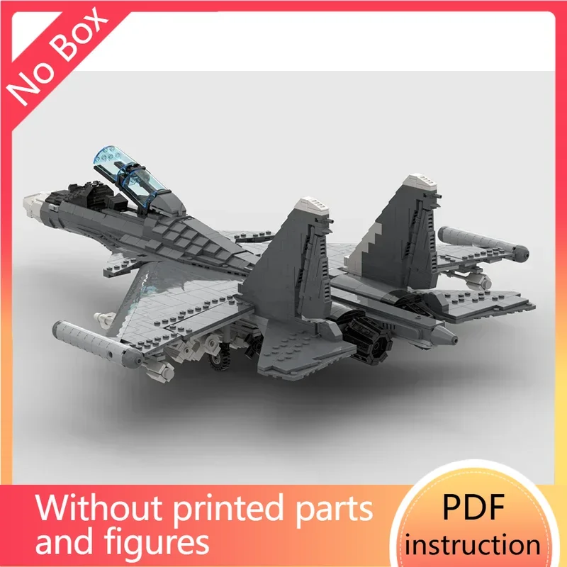 

detailed Su-30 Flanker C 1:35 Russian navy fighter jet bricks aircraft armament blocks military plane moc building missiles mocC